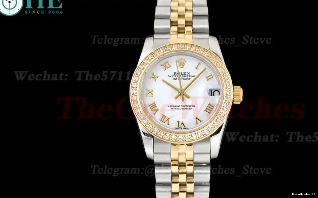 SS Dia YG Rmn MY8215 Mop GDF 28mm Datejust 0327